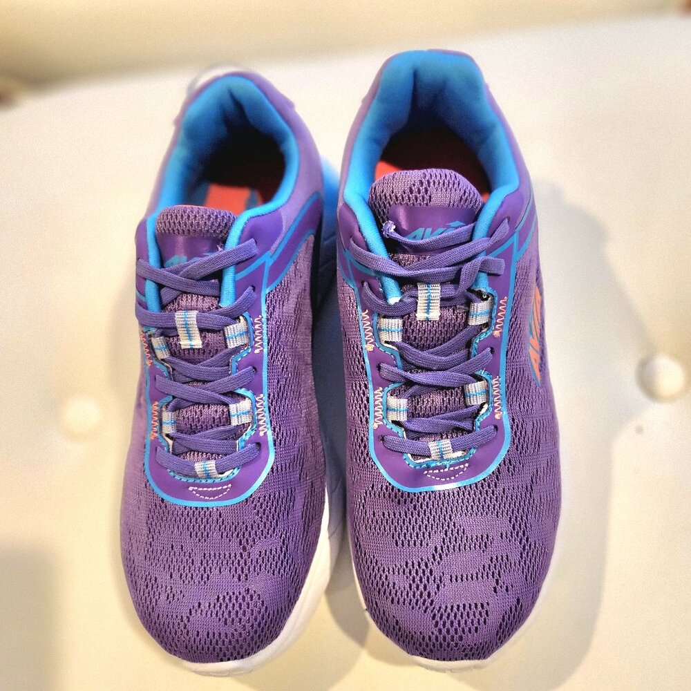 NWT Women Shoes Avia Athletic Size Women 7.5,  Youth 5.5, Purple Lightweight NEW - Picture 5 of 5